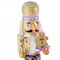 Ornativity Gingerbread Chef Nutcracker Figure - Wooden Ginger Bread Theme Christmas Nutcracker Holiday Decoration
